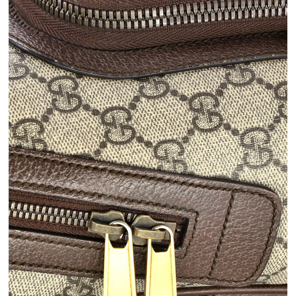 Gucci Small Ophidia Backpack GG Coated Canvas and Leather - Picture 7 of 8